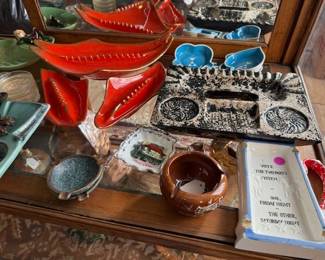 MCM glass and pottery. https://modestlambestatesales.hibid.com/