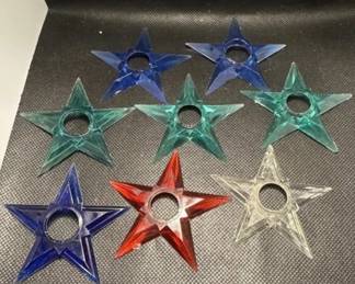Antique Star Christmas light reflectors. https://modestlambestatesales.hibid.com/