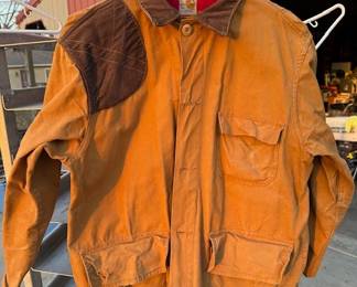 Vintage Carhartt hunting jacket. Blanket lined. https://modestlambestatesales.hibid.com/