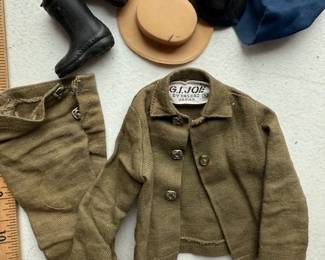 Vintage G. I. Joe clothes. https://modestlambestatesales.hibid.com/ 