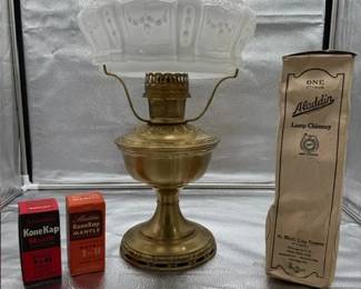 Aladdin lamps. https://modestlambestatesales.hibid.com/