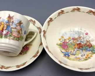 Royal Doulton Bunnykins Bone China Childs Set
