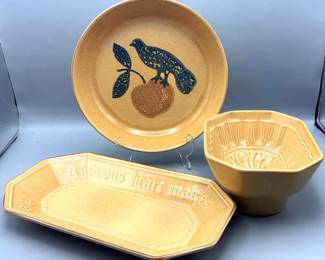 Pfaltzgraff Yellow ware collectible pieces 