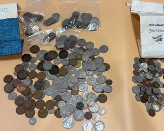 Foreign Coins England and Canada