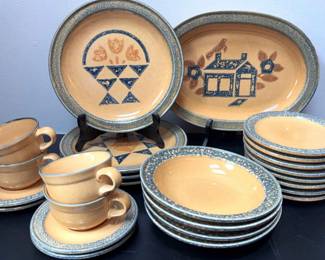 Vintage Pfaltzgraff Dinnerware set 25pc