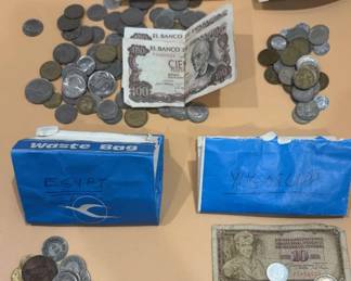 Foreign Coins Spain, Korea, Egypt and Yugoslavia