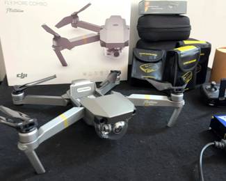 Mavic Pro Platinum Drone and Accessories
