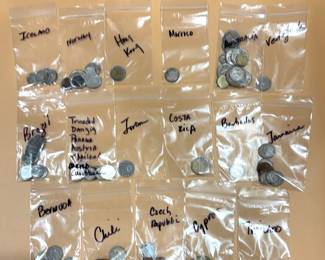 Foreign Coins Over 20 Countries