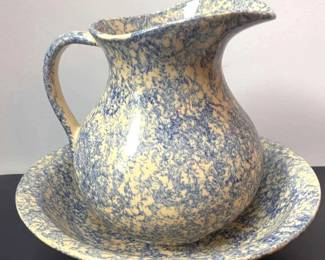 Spongeware Pitcher And Bowl RRP Company