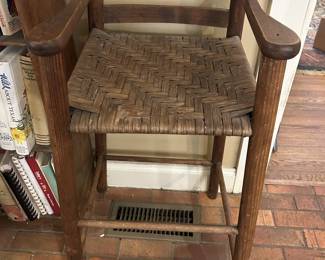 Antique high chair