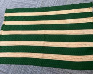 Green Tan Afghan 