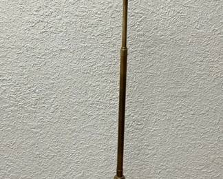 Vintage Brass Lamp with Metal Base