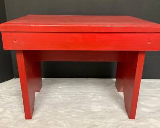 Little Red Stool 