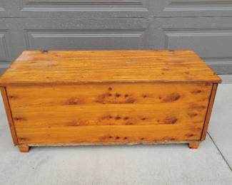 Homemade Cedar Chest