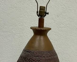 Vintage Mid Century Modern Ceramic Lamp