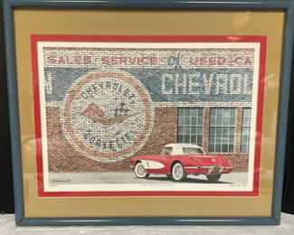 Two Vets A Coke by Forrester Framed Print