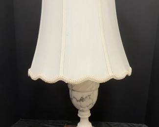 Marble Lamp with Shade