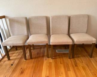 Four Upholstered Chairs