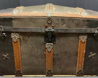 Antique Steamer Trunk