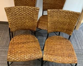 Rattan Metal Chairs