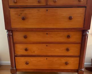 614 Vtg Empire Dresser 