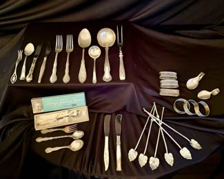  02 211 Sterling Silver Spoons  More 