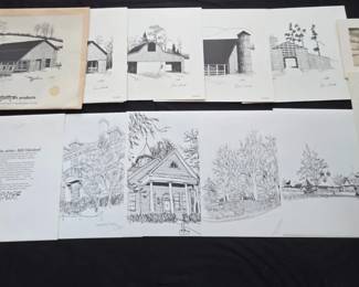 435 Print Collections  Postcards