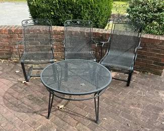 708 Outdoor Chair Trio