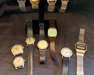 564 Mens Vtg Watch Collection