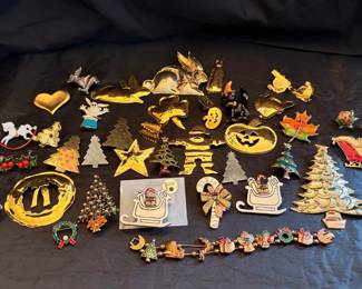 573 Holiday Pins  More