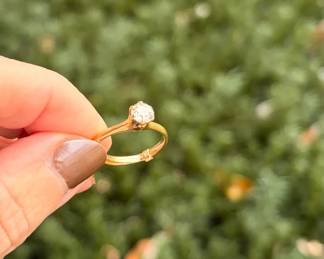 593 Diamond Solitaire In 18k