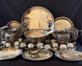 636 Plated Silver To Entertain With 