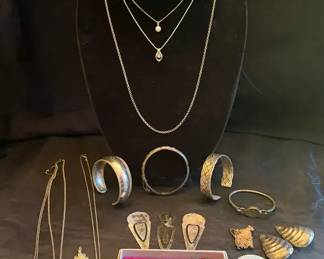585 Sterling Bracelets, Bookmarks,  More