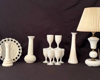 235 Milk Glass Medley