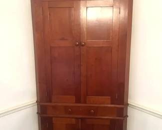 226 Corner China Cabinet