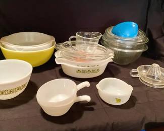 312 Pyrex, Fire King,  More 