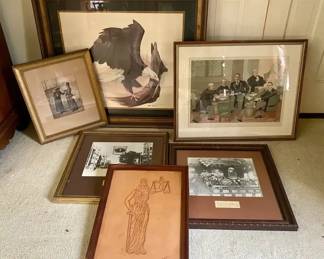 124 Misc. Framed Art 