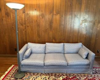 407 Blue Comfort Couch  Lamp