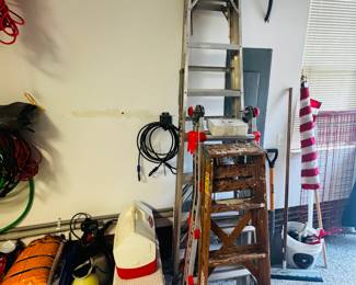 Ladders, Little Giant, Coolers, Flag