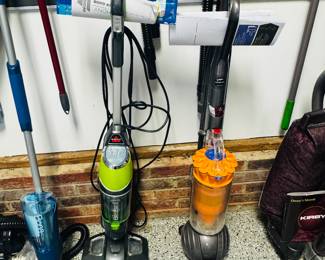 Dyson Vaccum and Bissel Floor Polisher