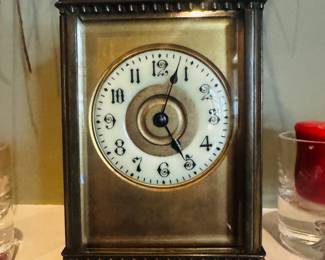 19 C. French Brass Carriage Clock