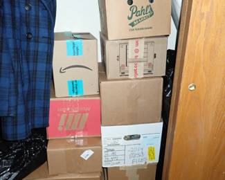 LOTS OF BOXES TO STILL BE OPENED CHECK BACK 