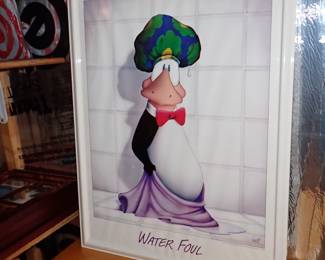 OPUS / WATER FOUL FRAMED