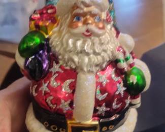 Christopher Radko
Hand blown glass ornament
Chub a dub
$70