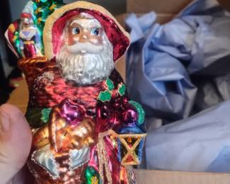 Christopher Radko
Santa Provencale
Hand blown glass ornament
$150