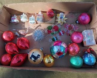 Vintage Christmas Ornaments