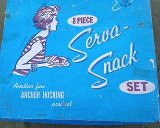 Anchor Hocking Serva Snack Set