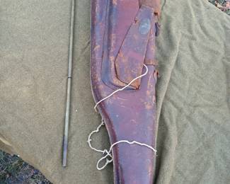 Horse Saddle Rifle Holder