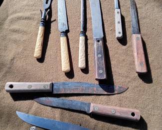 Vintage Kitchen Knives