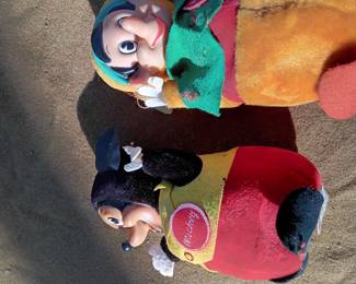 Mickey Mouse Pinocchio Dolls